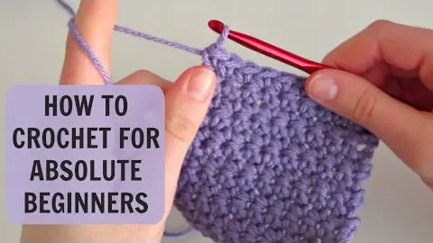 Video thumbnail: How to Crochet for Absolute Beginners: Part 1