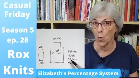 Video thumbnail: Designing a Sweater Using  Elizabeth Zimmermann's EPS // Casual Friday S05E28