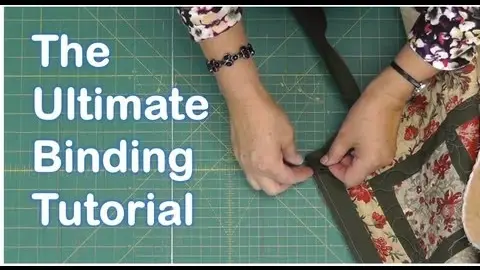 Video thumbnail: The Ultimate Quilt Binding Tutorial with Jenny Doan of Missouri Star (Instructional Video)