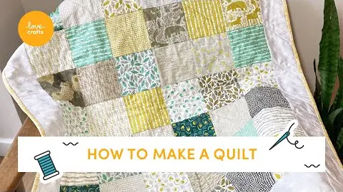 Video thumbnail: Ultimate Beginners guide to making a Quilt | Step by step tutorial