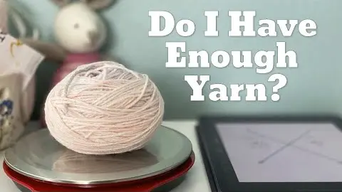 Video thumbnail: How to Calculate Yarn Length from Weight